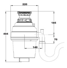 RD 70 Line Drawing